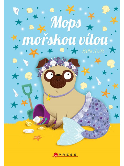 Mops mořskou vílou