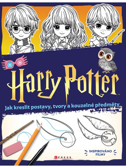 Harry Potter: Jak kreslit postavy, tvory a kouzelné předměty