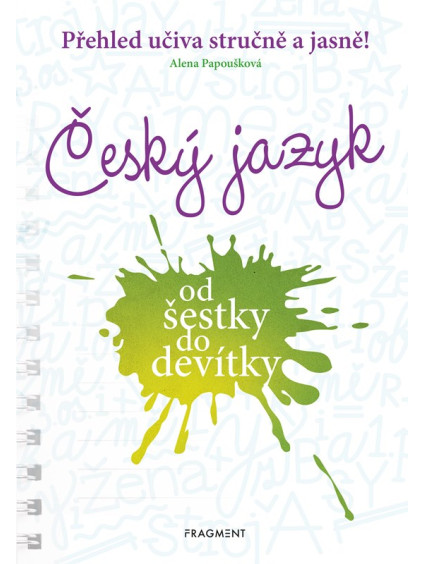 Český jazyk od šestky do devítky