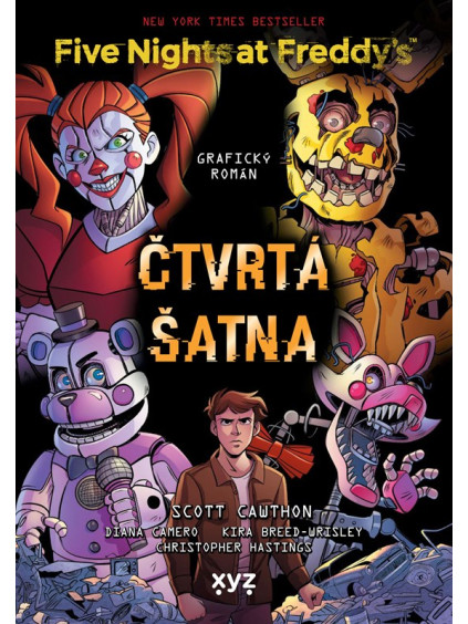 Five Nights at Freddy's: Čtvrtá šatna (grafický román)