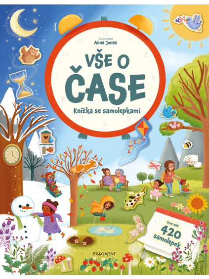 Knížka se samolepkami - Vše o čase