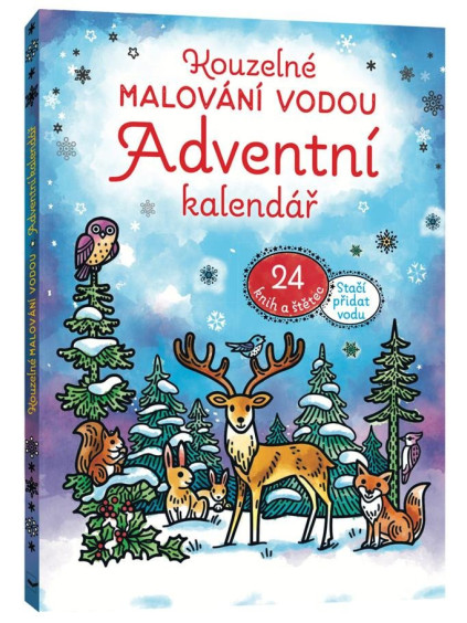 Kouzelné malování vodou Adventní kalendář