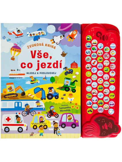 Zvuková kniha Vše, co jezdí - Hledej a poslouchej