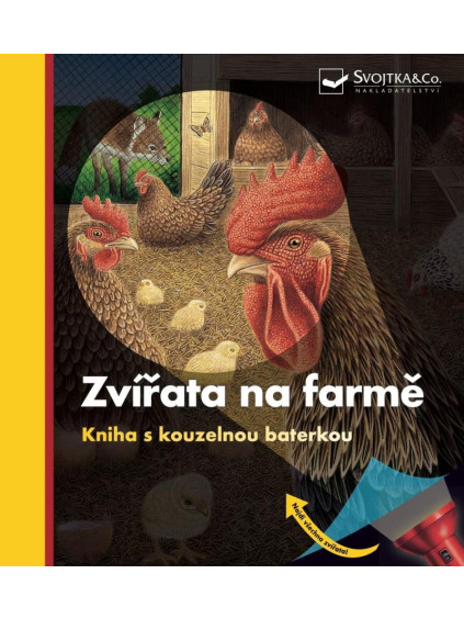 Zvířata na farmě - Kniha s kouzelnou baterkou