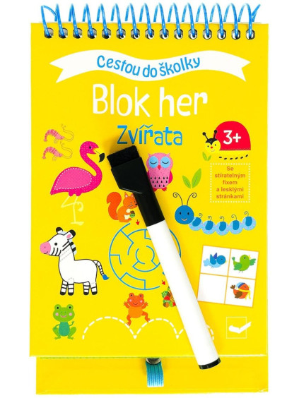 Cestou do školky Blok her Zvířata 3+