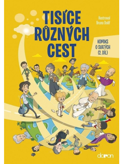 Tisíce různých cest - Komiks o svatých 2. díl