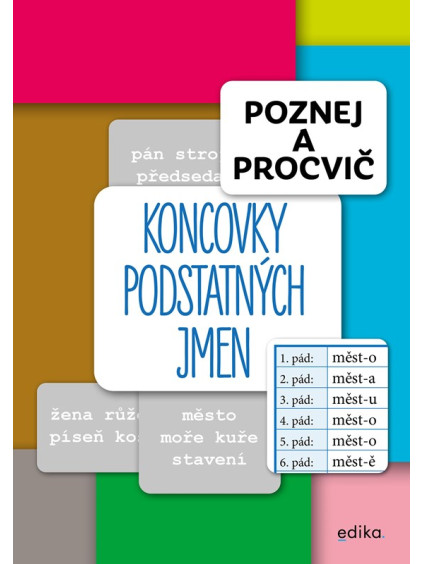 Poznej a procvič: Koncovky podstatných jmen