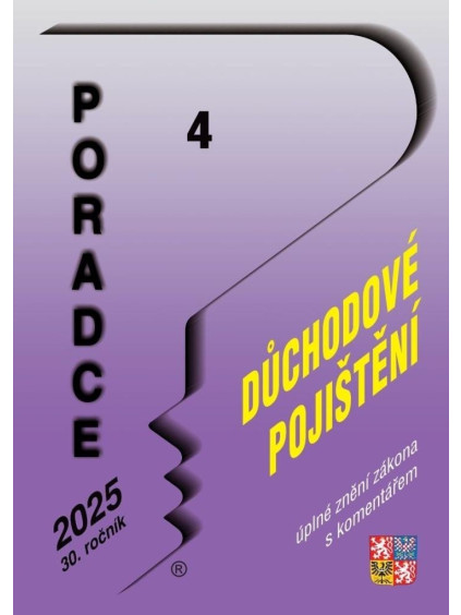 Poradce 4/2025 Zákon o důchodovém pojištění s komentářem