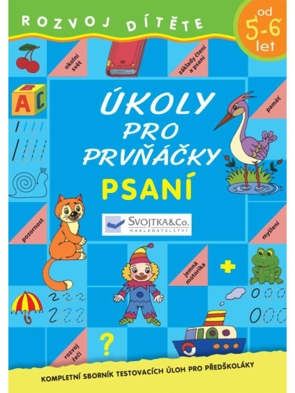 Úkoly pro prvňáčky - Psaní od 5-6 let
