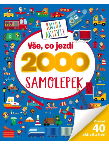 Vše, co jezdí 2000 samolepek