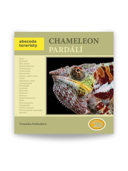 Chameleon pardálí - Abeceda teraristy