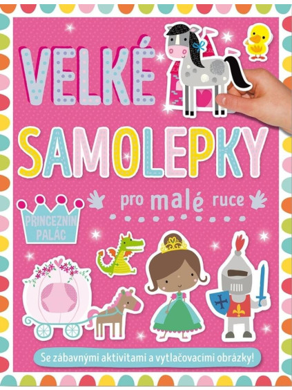 Velké samolepky pro malé ruce Princeznin palác