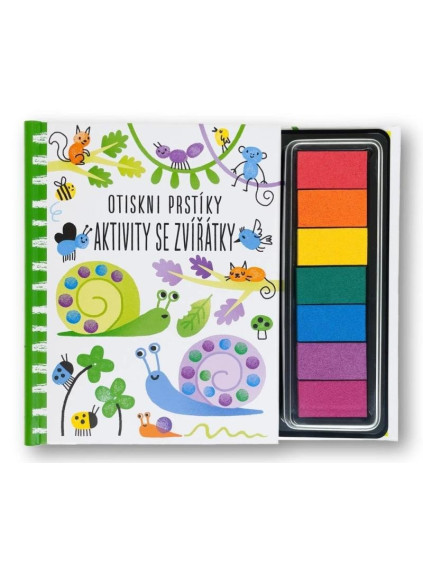 Otiskni prstíky - Aktivity se zvířátky