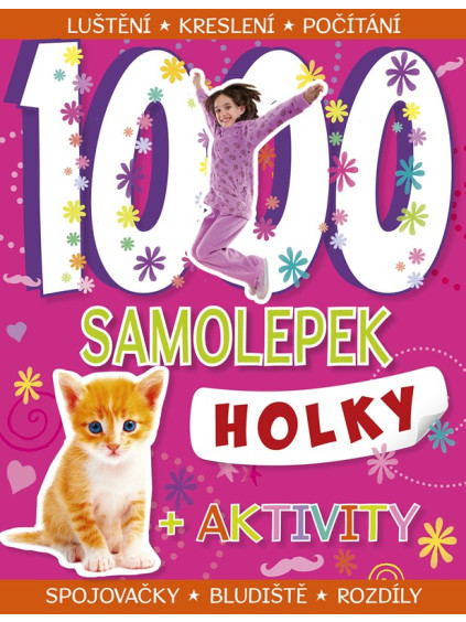 1000 samolepek – Holky