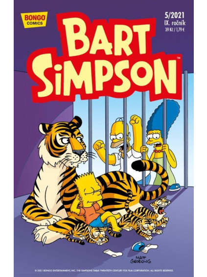 Simpsonovi - Bart Simpson 5/2021