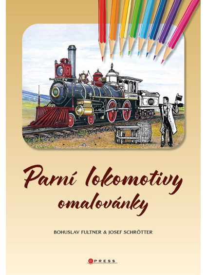 Parní lokomotivy omalovánky