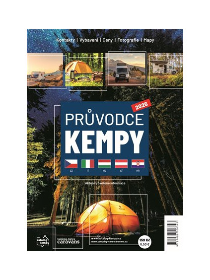 Průvodce kempy 2025
