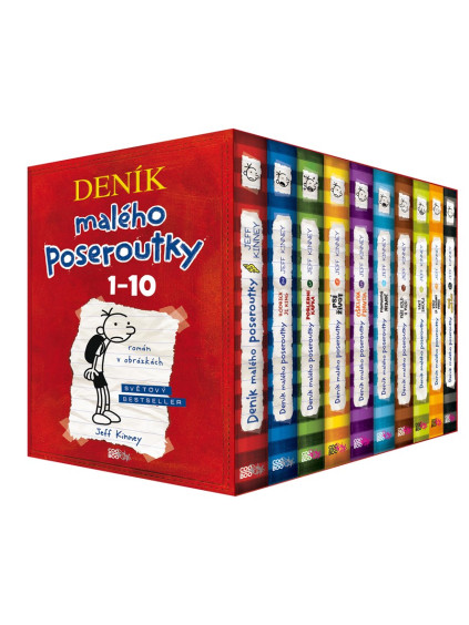 Deník malého poseroutky BOX 1-10
