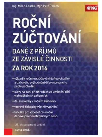 Roční zúčtování daně z příjmů ze závislé činnosti za rok 2016