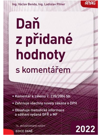 Daň z přidané hodnoty s komentářem 2022
