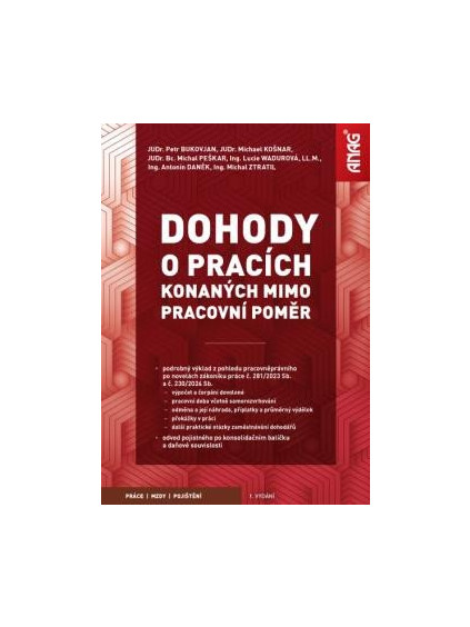 Dohody o pracích konaných mimo pracovní poměr 2024/2025