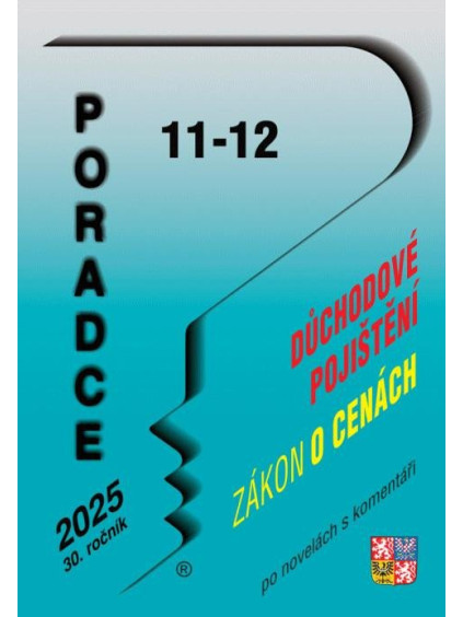 Poradce 11-12/2025 Zákon o důchodovém pojištění po novele s komentářem