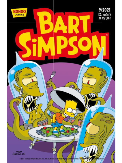 Simpsonovi - Bart Simpson 9/2021