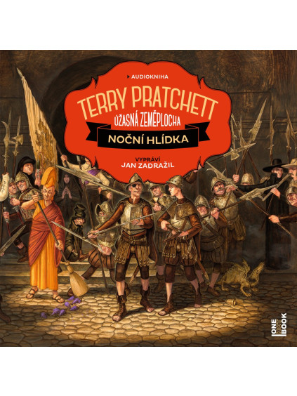 Noční hlídka - Úžasná zeměplocha - CDmp3 (Čte Jan Zadražil)