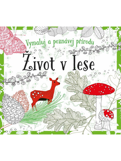 Život v lese - omalovánky