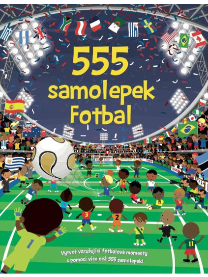 555 samolepek Fotbal