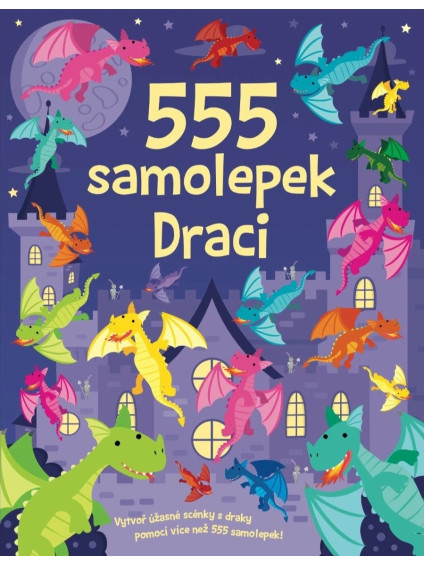555 samolepek Draci