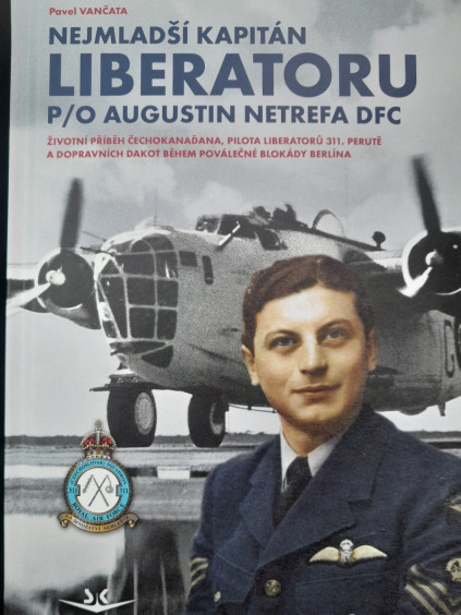 Nejmladší kapitán Liberatoru P/O Augistin Netrefa DFC