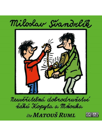 Neuvěřitelná dobrodružství žáků Kopyta a Mňouka - CDmp3 (Čte Matouš Ruml)