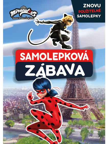 Kouzelná Beruška a Černý kocour - Samolepková zábava