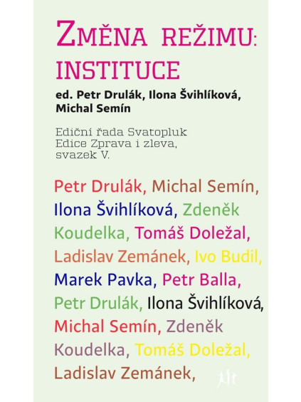 Změna režimu: Instituce