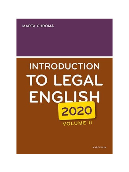 Introduction to Legal English (2020) Volume II