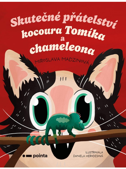 Skutečné přátelství kocoura Tomíka a chameleona