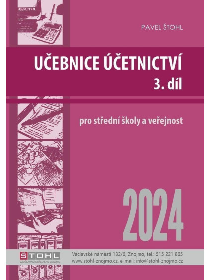 Učebnice Účetnictví III. díl 2024