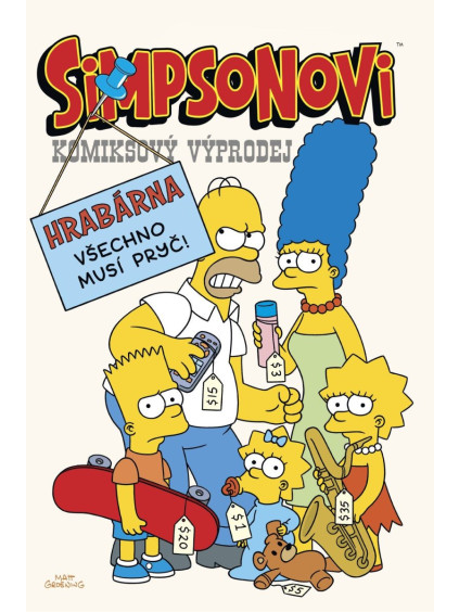 Simpsonovi - Komiksový výprodej