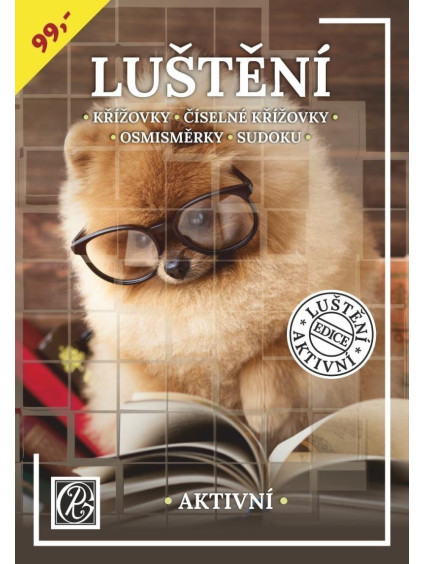 Luštění aktivní křížovky, číselné křížovky, osmisměrky, sudoku