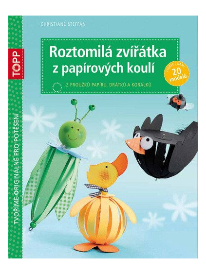 TOPP Roztomilá zvířátka z papírových koulí