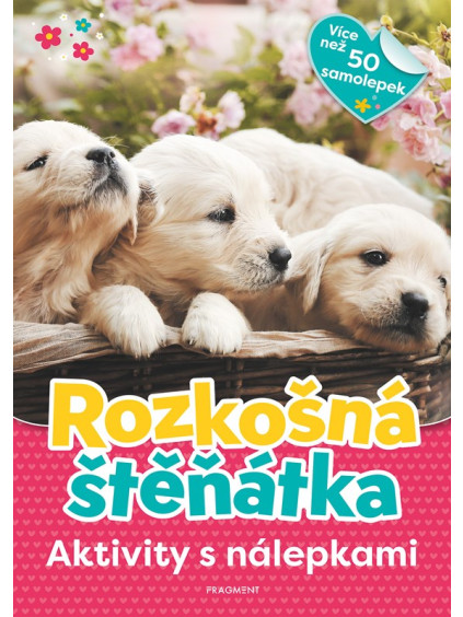 Aktivity s nálepkami – Rozkošná štěňátka