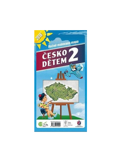 Česko dětem 2 - Ručně malovaná mapa