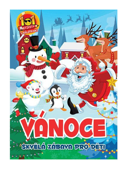 Vánoce 101 aktivity s nálepkami