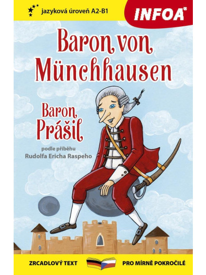 Baron Prášil / Baron von Münchhausen - Zrcadlová četba (A2-B1)