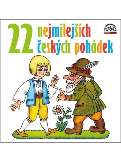 22 nejmilejších českých pohádek - CDmp3