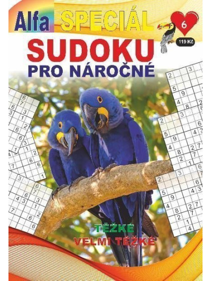 Sudoku speciál pro náročné 6/2024