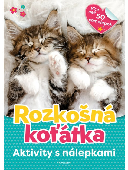 Aktivity s nálepkami – Rozkošná koťátka