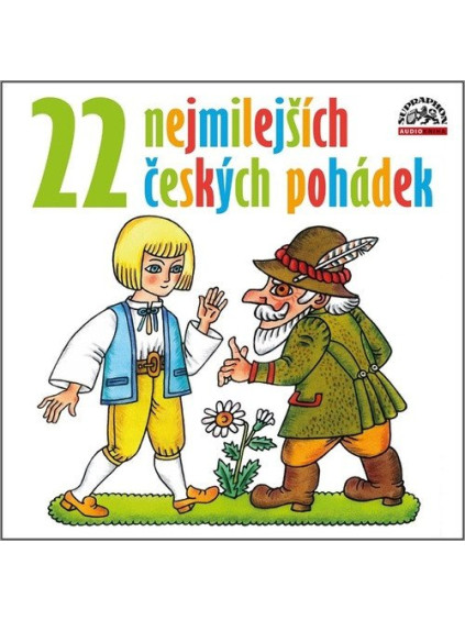 22 nejmilejších českých pohádek - CDmp3