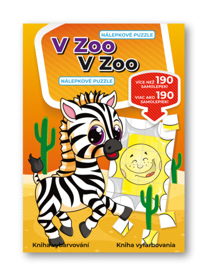 V ZOO - Nálepkové puzzle / V ZOO - Nálepkové puzzle